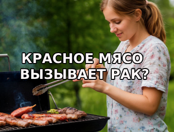 Красное мясо вызывает рак?